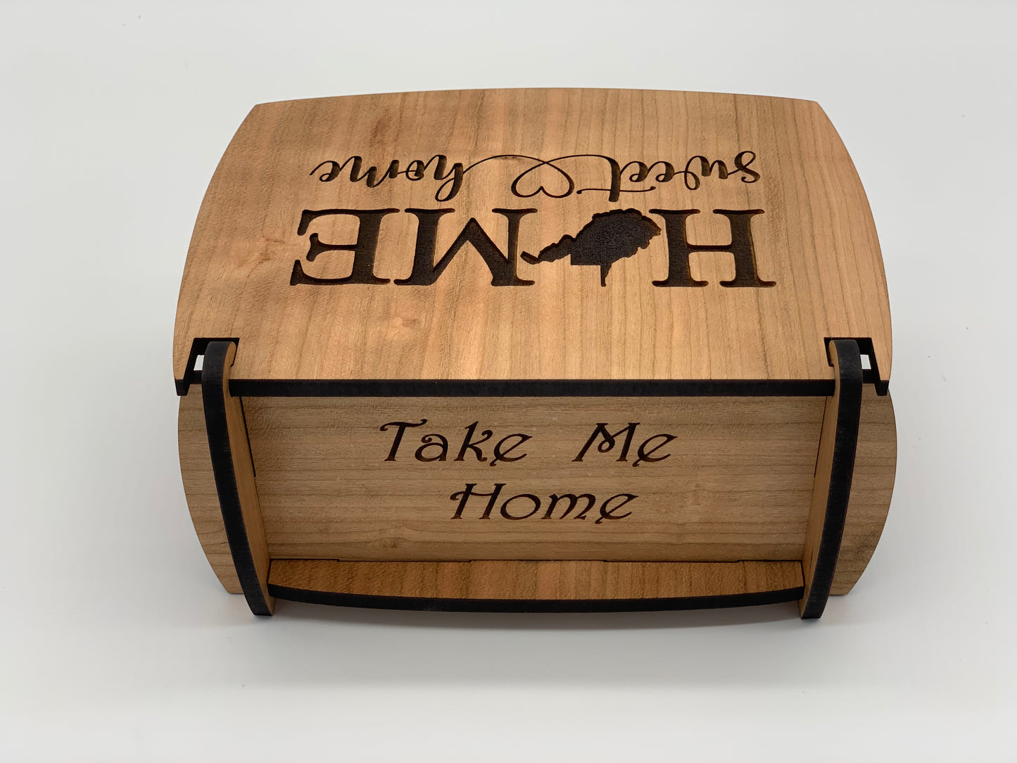 Keepsake Box - WV Home Sweet Home - Cherry