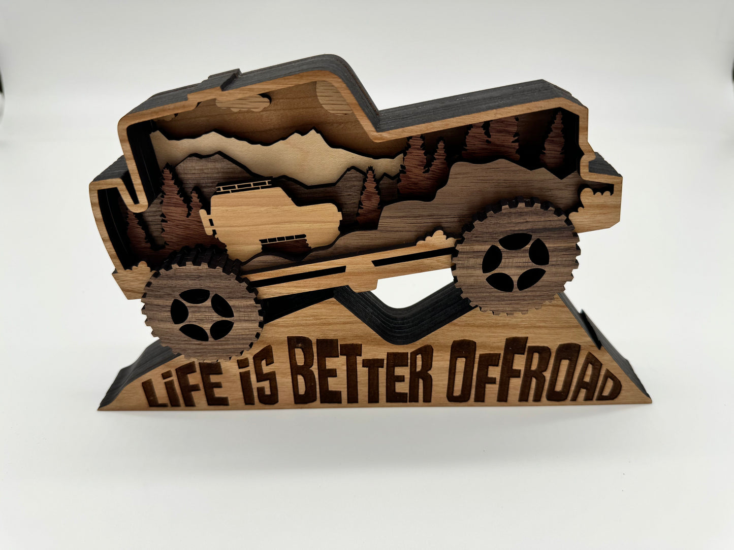 Jeep Multi-layer Life is Better Off Road