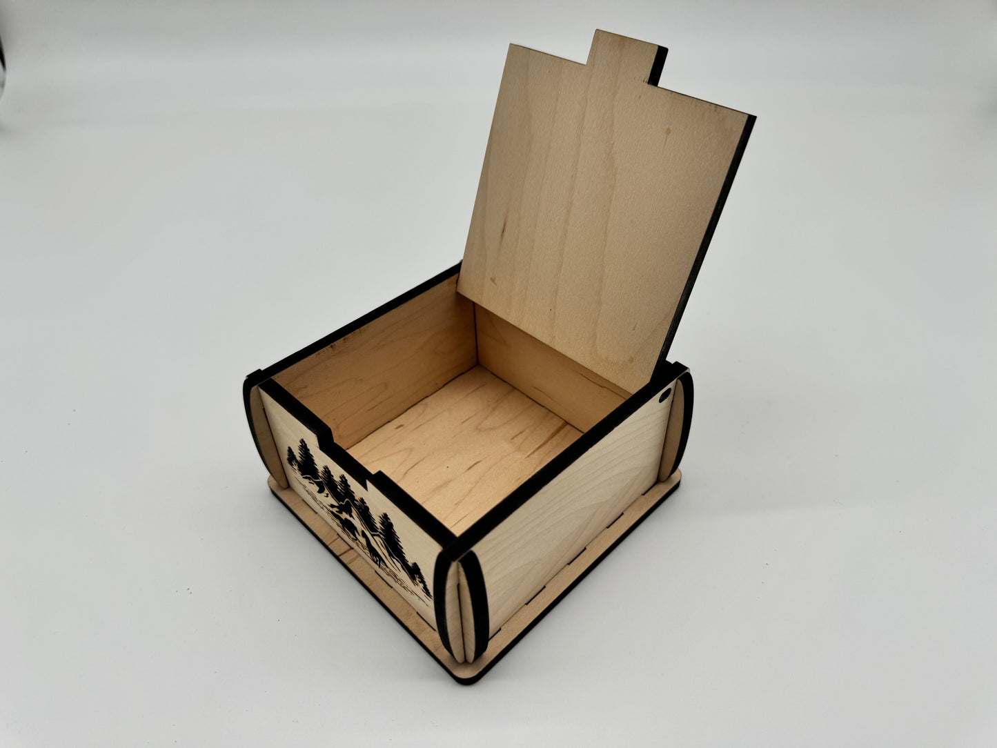Trinket box with Horse Graphics