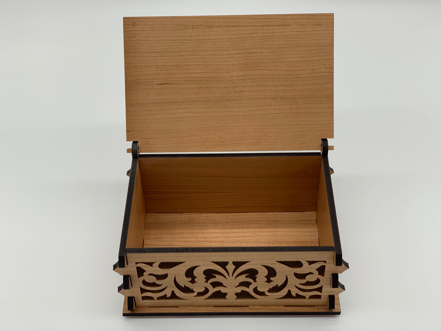 Keepsake Box - Engraved Victorian Design