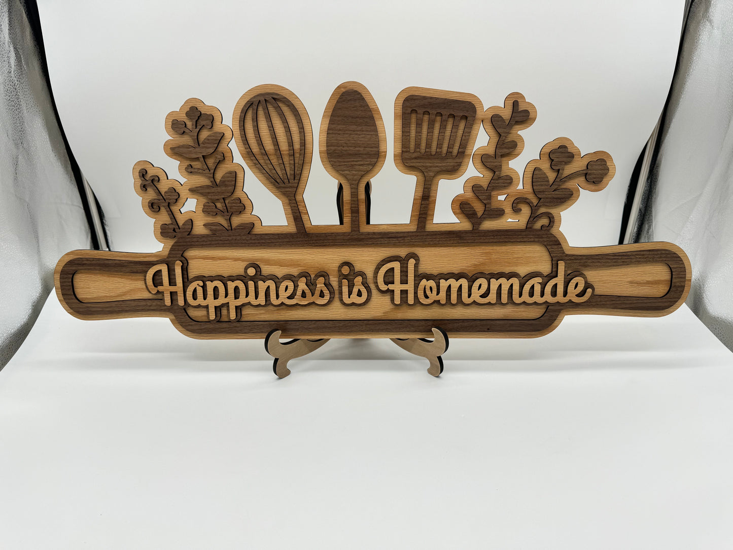 Happiness is Homemade Kitchen Decor