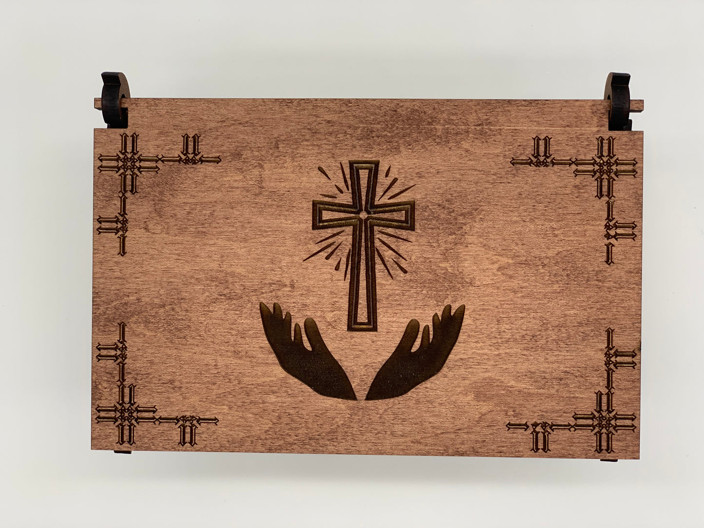 Prayer Box 4x6 - Stained Maple