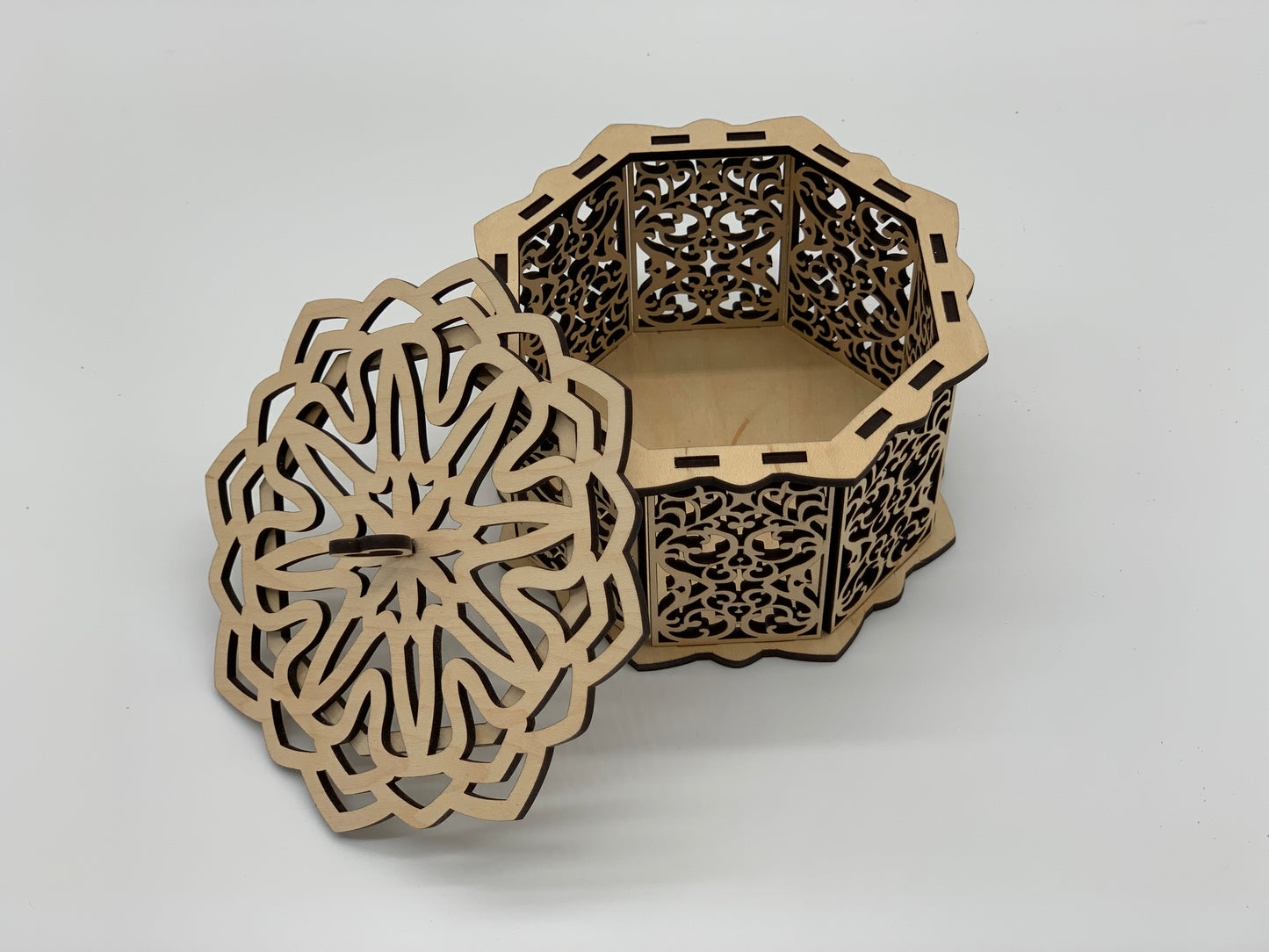 Octagon Trinket Box