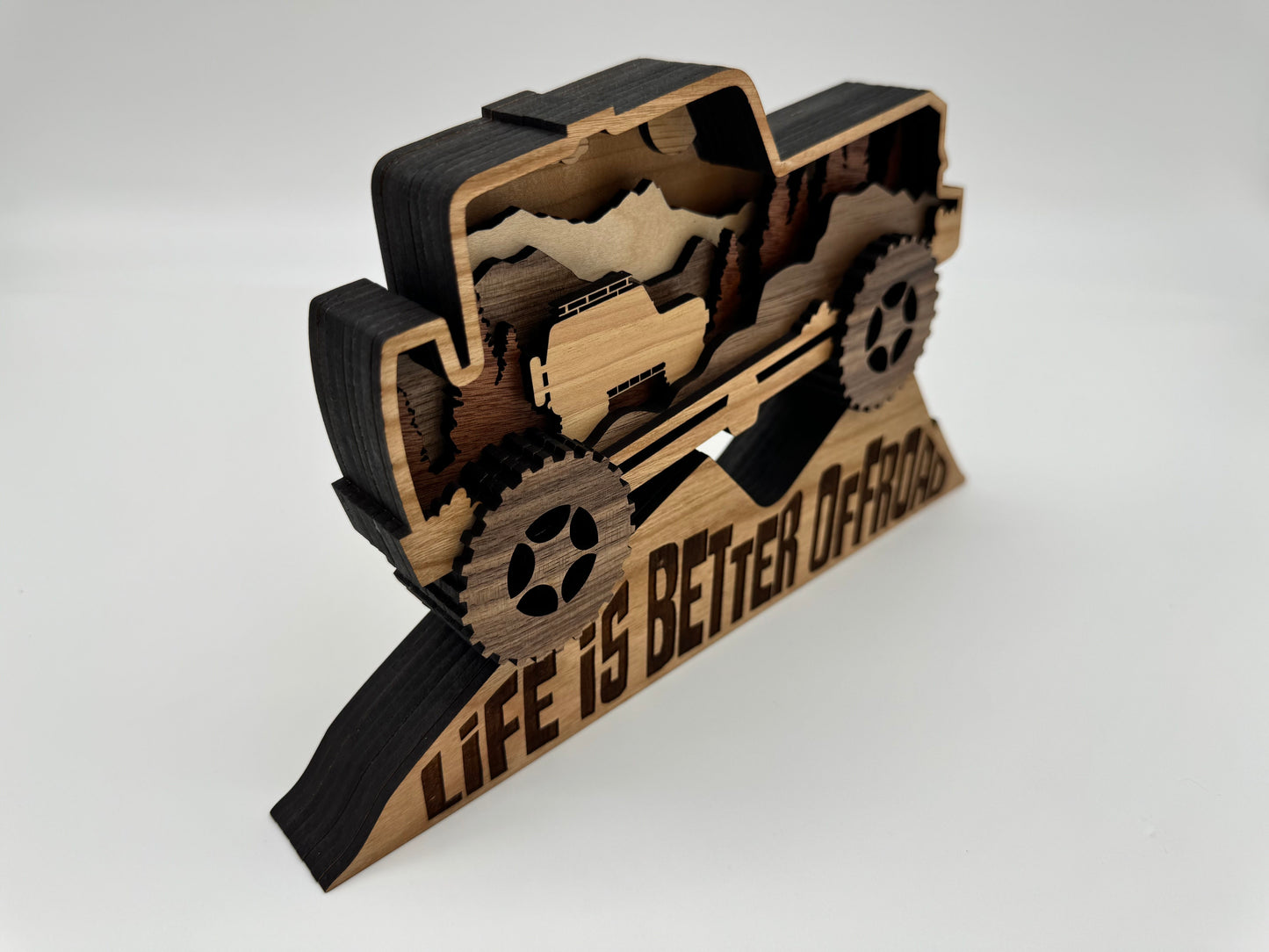 Jeep Multi-layer Life is Better Off Road