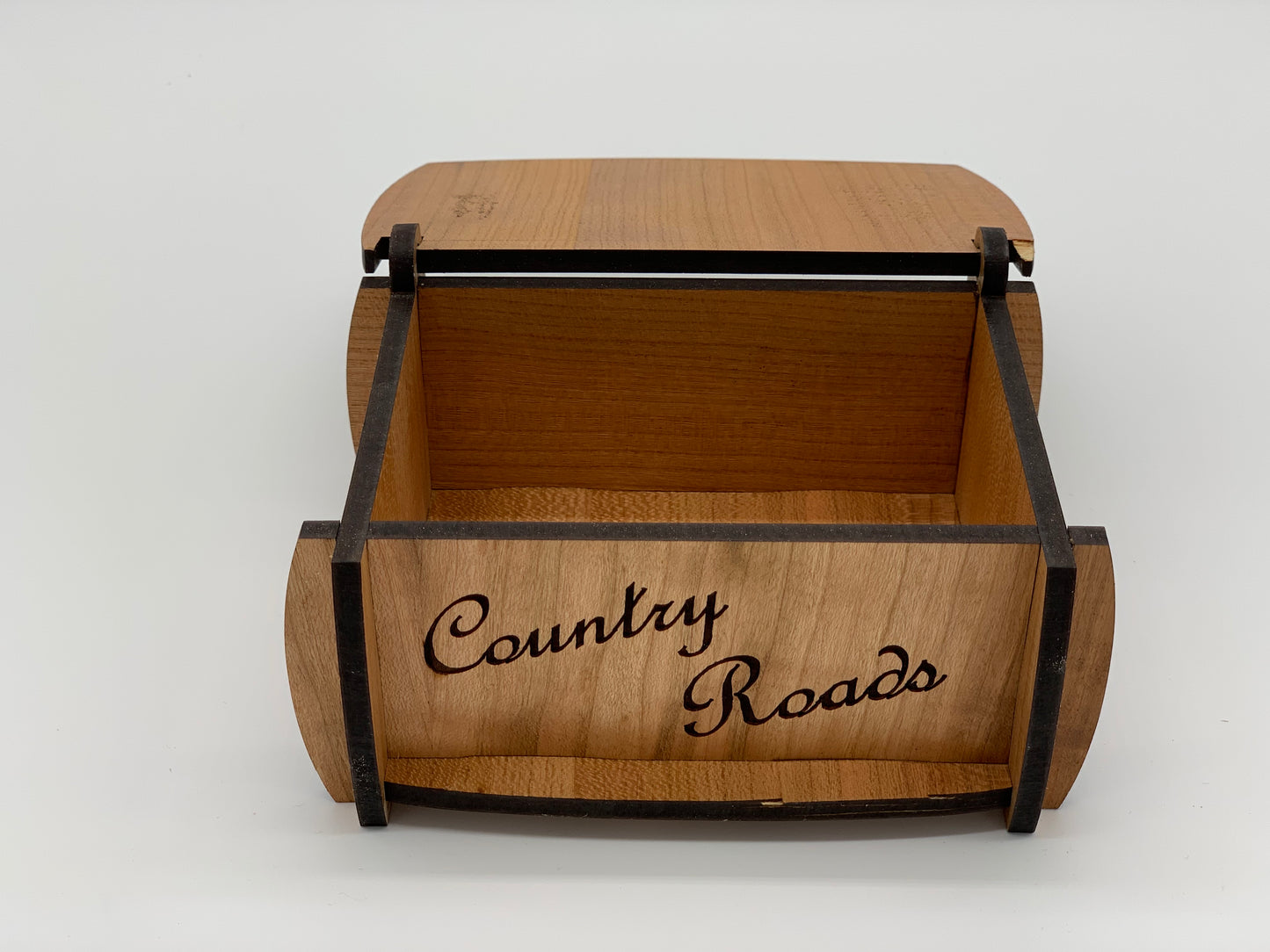 Keepsake Box - WV Deer+Cabin Design - Cherry