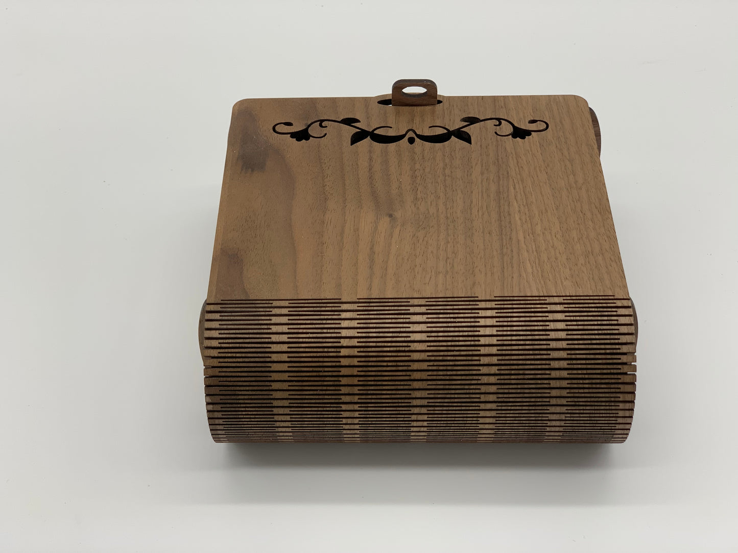 Keepsake Lockbox with Flexible Edge - Walnut