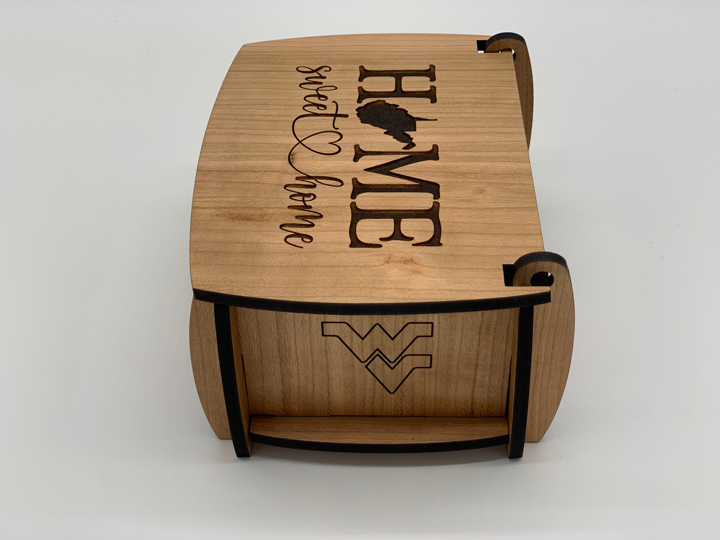 Keepsake Box - WV Home Sweet Home - Cherry