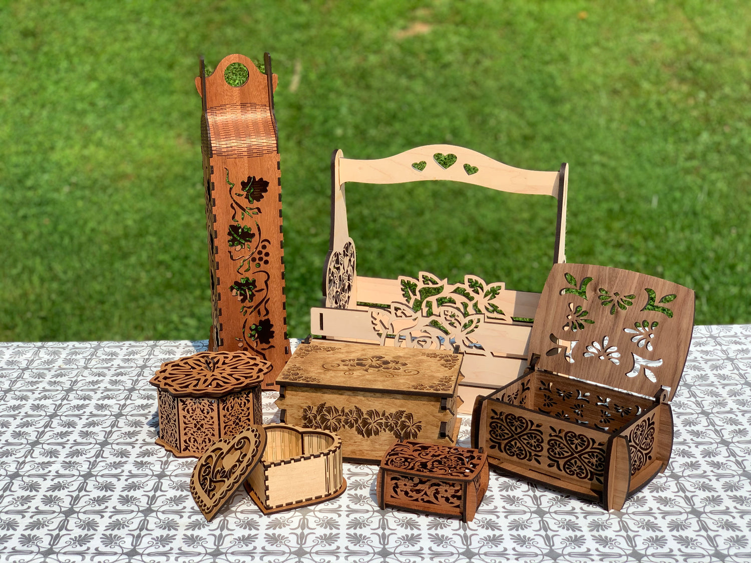 Keepsake and Trinket Boxes