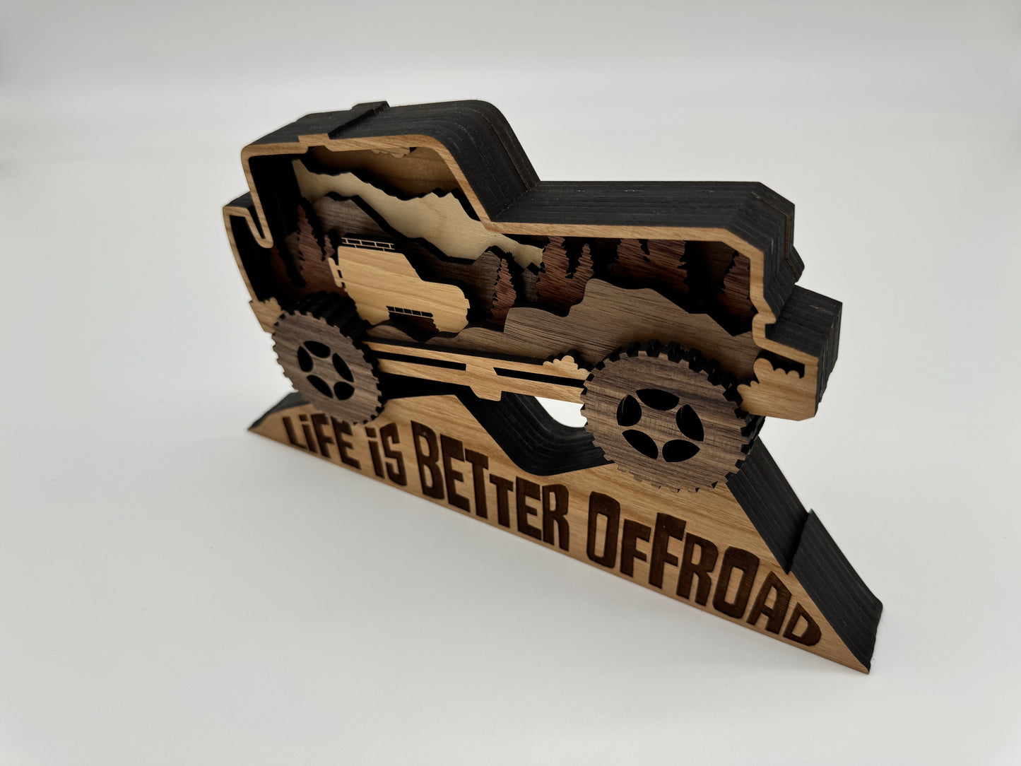 Jeep Multi-layer Life is Better Off Road