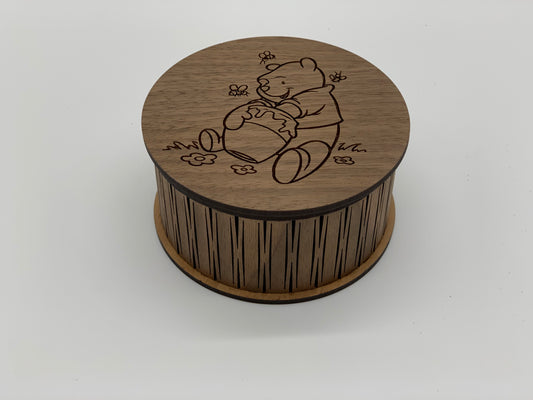 Mini-Box Round Winnie the Pooh