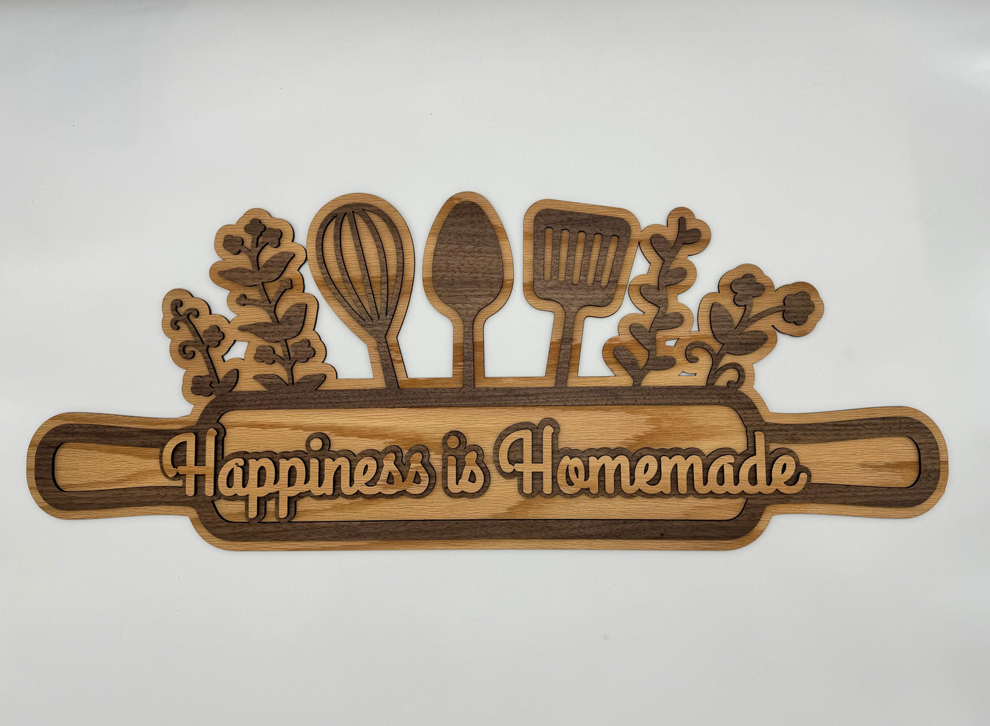 Happiness is Homemade Kitchen Decor