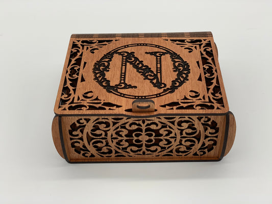 Keepsake Lockbox with Monogram