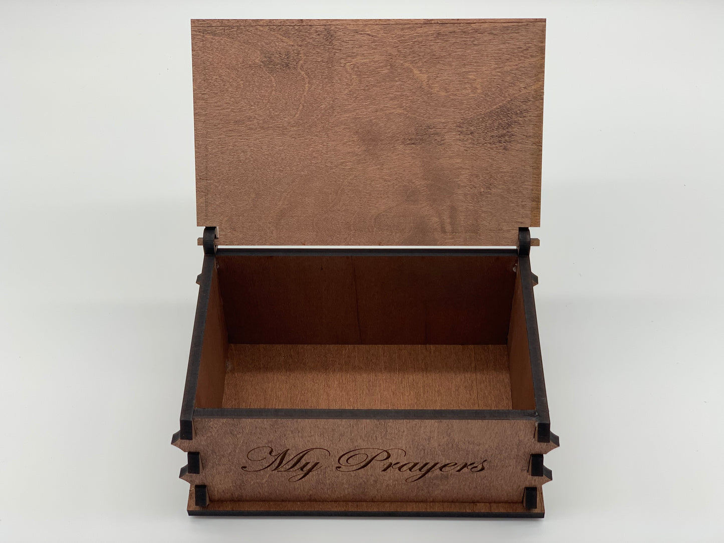 Prayer Box 4x6 - Stained Maple