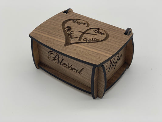 Mini-Box - Hope Faith Love Blessed