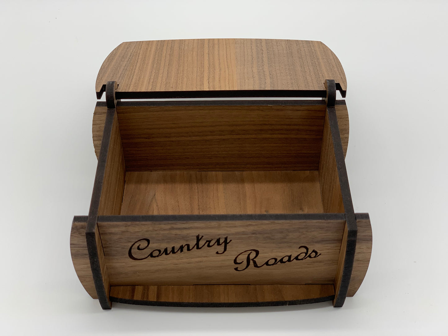 Keepsake Box - WV Home Sweet Home - Walnut